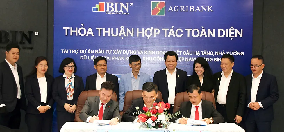 BIN Corporation signs partnership with Agribank to advance Phase 1 of NTB Industrial Park with a VND 200 billion credit package