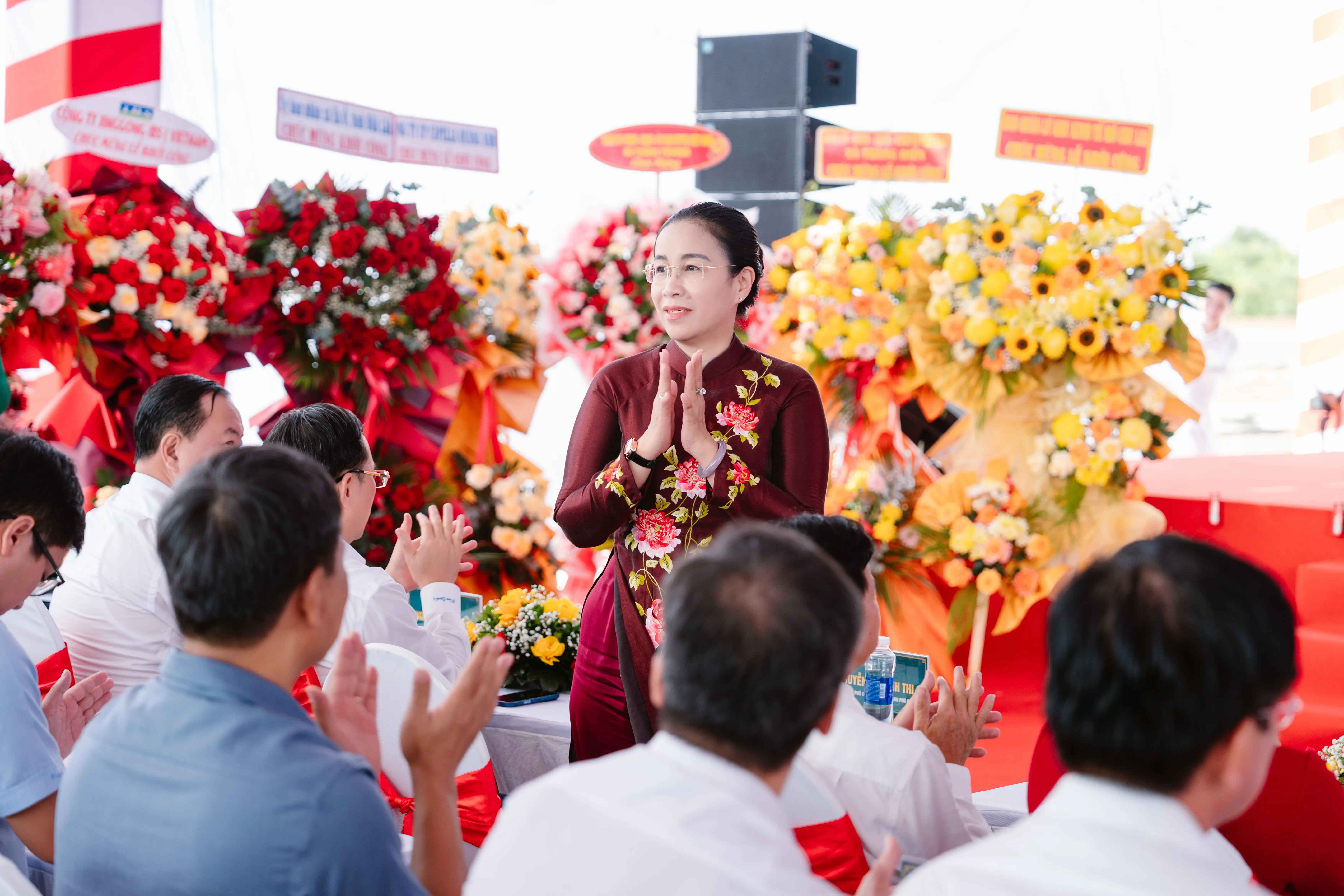 Đại biểu tham dự Lễ khởi công Lễ khởi công ngày 29/8/2026