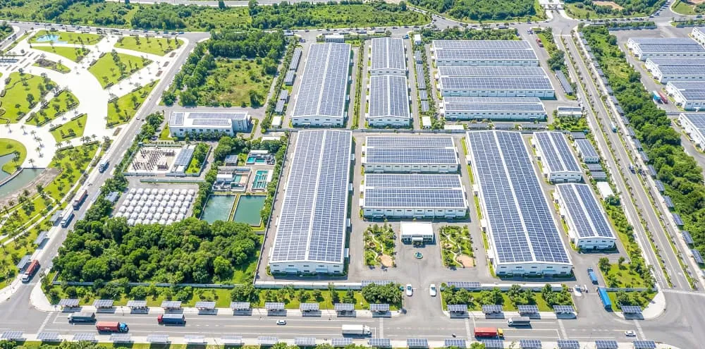 Master plan layout of Production Zone 1 &ndash; NTB Industrial Park.